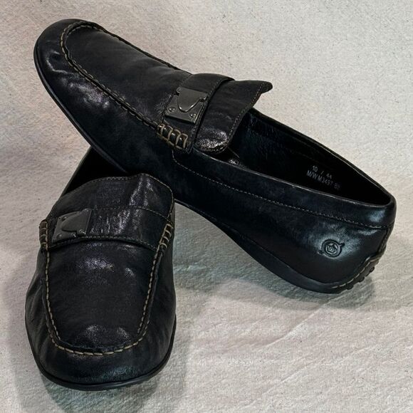 Born Buckle Strap Loafer Drivers Mens Size 10M - Picture 8 of 16